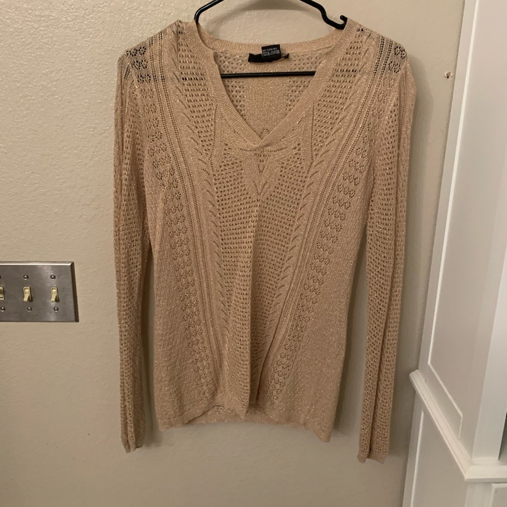 Gold summer sweater